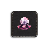 Pumpkin Halloween Spooky Night Square Leatherette Patch | Artistshot