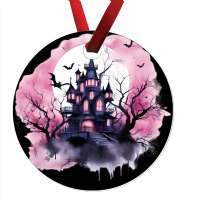 Pink Halloween Day Ornament | Artistshot