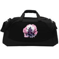 Pink Halloween Day Active Duffel | Artistshot