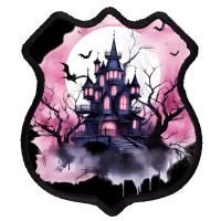 Pink Halloween Day Shield Patch | Artistshot