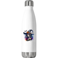 Witch Halloween Day Stainless Steel Water Bottle | Artistshot