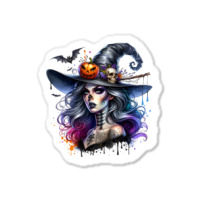 Witch Halloween Day Sticker | Artistshot