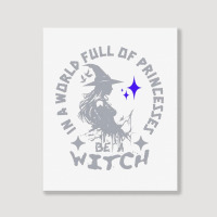 Be A Witch Portrait Canvas Print | Artistshot