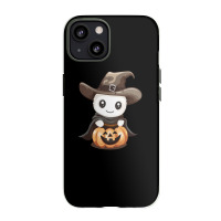 Cowboy Funny Pumpkin -halloween Day Iphone 13 Case | Artistshot