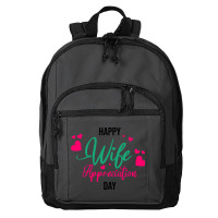 Wife Appreciation Day Basic Backpack | Artistshot