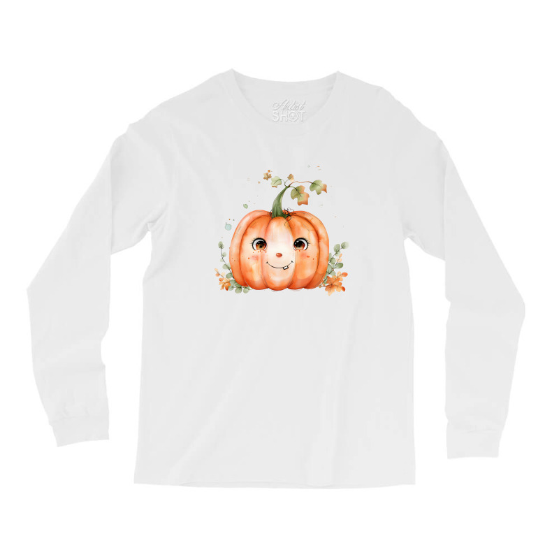 Halloween Pumpkin Funny Long Sleeve Shirts by risedesignid | Artistshot