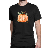 Pumpkin Halloween Day Cute Classic T-shirt | Artistshot