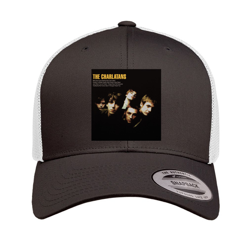 The Charlatans The Charlatans The Charlatans The Charlatans The Charla Retro Trucker Cap by CARLARDORTON | Artistshot