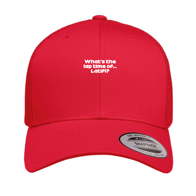 Lec. What's The Lap Time Of... Latifi - Best Team Radio Hungarian Gp 2 Retro Trucker Cap by WesleyCopenheaver | Artistshot