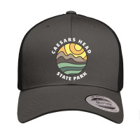 Caesars Head State Park South Carolina Sc Vacation Souvenir Long Sleev Retro Trucker Cap | Artistshot