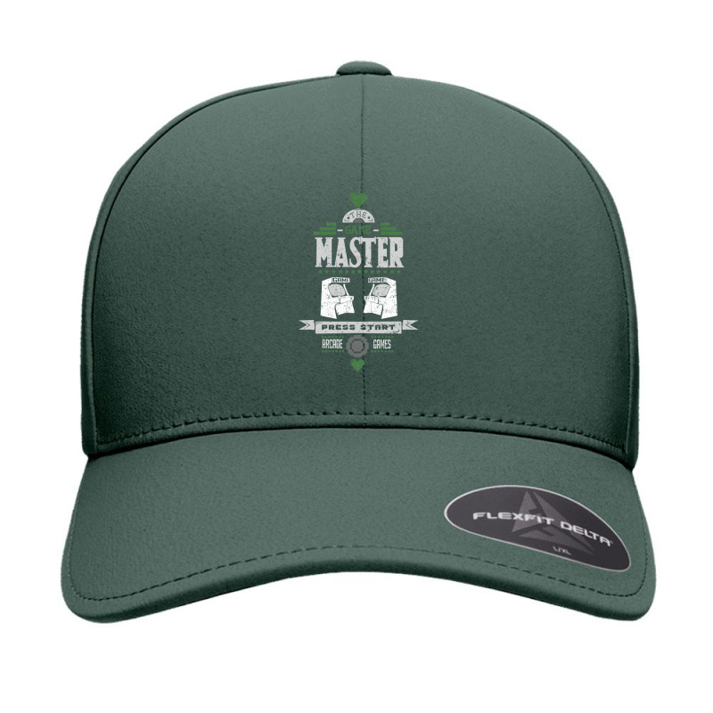 Game Master Gaming Press Start Arcade Gamer Seamless Cap by saterseim | Artistshot