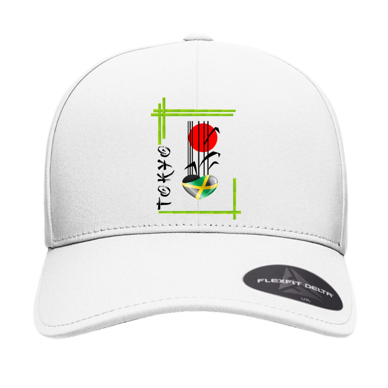 Jamaica, Tokyo, Sports Seamless Cap by femalesbaubles | Artistshot