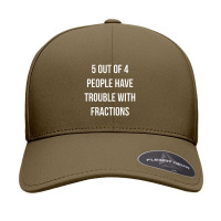 Funny Fractions Math Seamless Cap | Artistshot