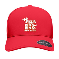 Jesus King Of Kings Christian Clothing Bible Verse Seamless Cap | Artistshot