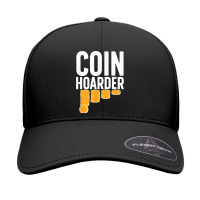 Coin Harder Coin Collector Numismatist Coin Collecting T Shirt Seamless Cap | Artistshot