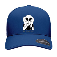 Cute Perfect Girl Space Alien Be Yourself True Self Seamless Cap | Artistshot