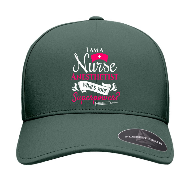 Funny Nurse Anesthetist Shirt Crna Nurse Anesthesiology T Shirt Seamless Cap | Artistshot