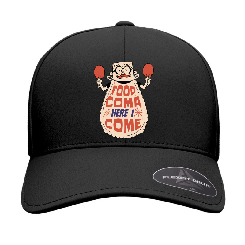 Thanksgiving Food Coma Seamless Cap | Artistshot