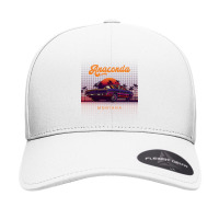 Anaconda Montana Retro Vintage 80s 90s Muscle Cars Retrowave Aesthetic Seamless Cap | Artistshot