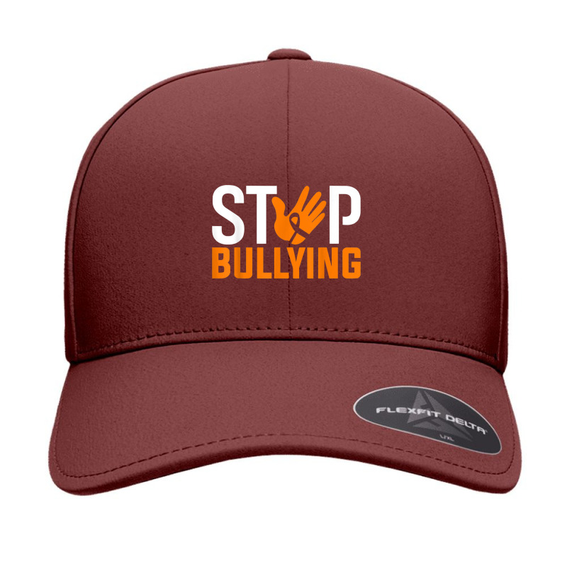 Stop Bullying Unity Day Orange End Bullying Anit Bully Kids T Shirt Seamless Cap by cm-arts | Artistshot