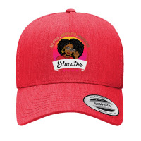 Believer Motivator Innovator Educator Melanin Black Teacher Long Sleev Yupoong Trucker Cap | Artistshot