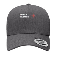 Born In Riverton Utah City Of Birth Hometown T Shirt Yupoong Trucker Cap | Artistshot