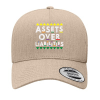 Assets Over Liabilities 80's 90's Style Yupoong Trucker Cap | Artistshot