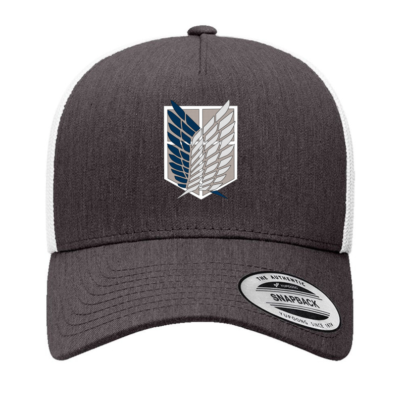 Scout Regiment Yupoong Trucker Cap by RebekahShinn | Artistshot