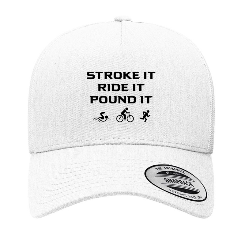 Triathlon Yupoong Trucker Cap by YAMARIMULERO | Artistshot