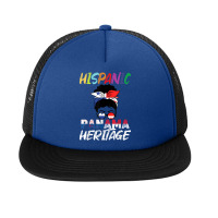 National Hispanic Heritage Month Latino Panama Flag T Shirt Foam Snapback Hat | Artistshot