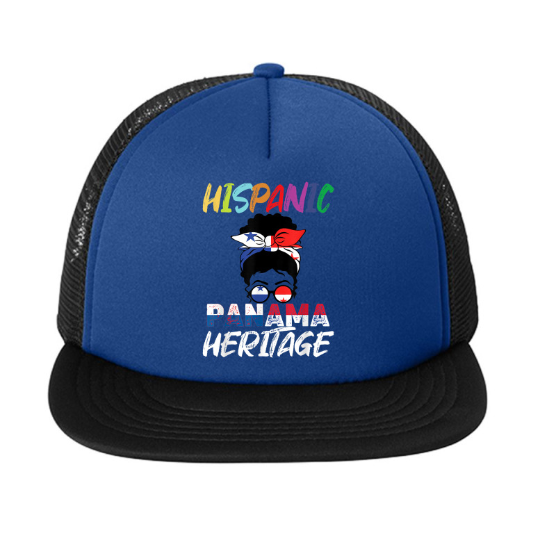 National Hispanic Heritage Month Latino Panama Flag T Shirt Foam Snapback hat by cm-arts | Artistshot