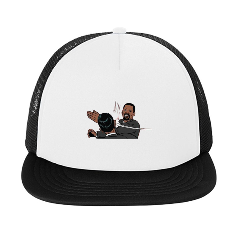 Will Smith Slap Foam Snapback Hat | Artistshot