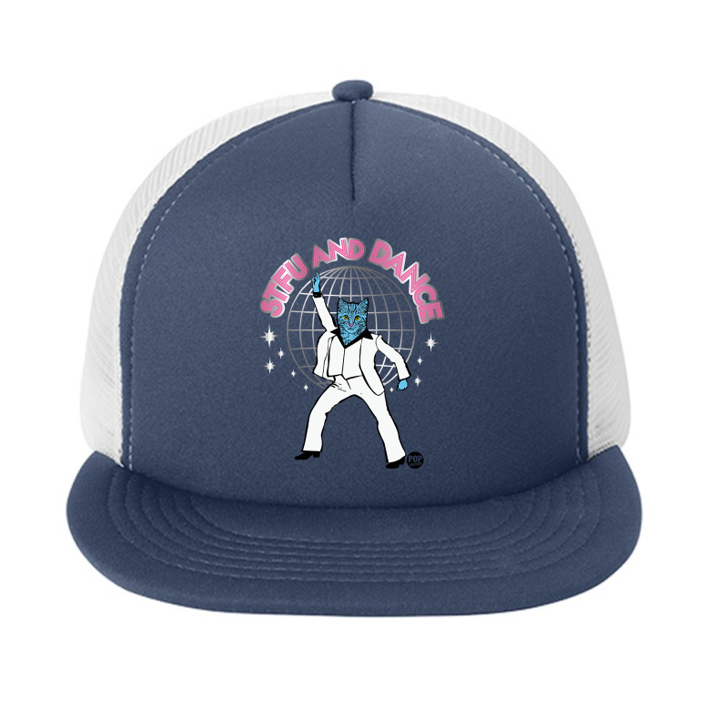 Dancer Cat Foam Snapback Hat | Artistshot