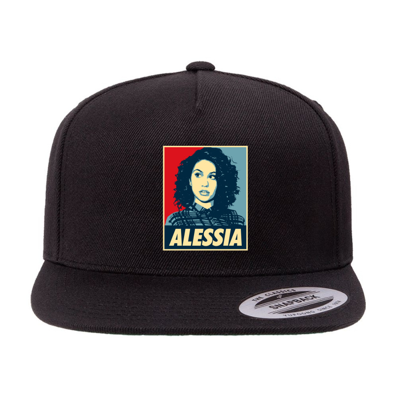 Alessia Caracciolo 1 5 panel snapback cap by KristyMelton | Artistshot