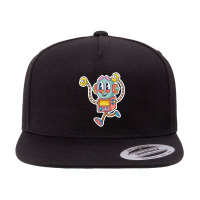 Robot Cartoon-jnxwo 5 Panel Snapback Cap | Artistshot