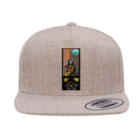 The Fool Destiny Tarot Card 5 Panel Snapback Cap | Artistshot