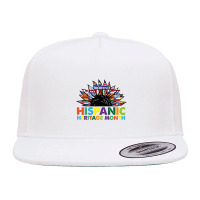 National Hispanic Heritage Month Sunflower All Countries 5 Panel Snapback Cap | Artistshot