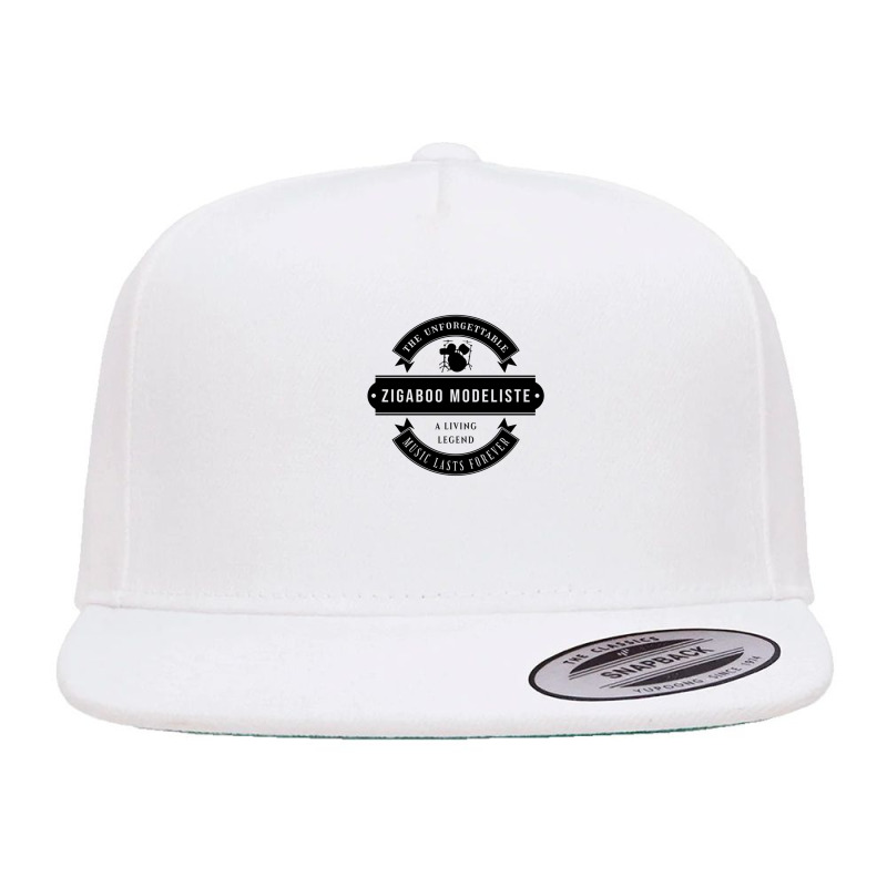 Zigaboo Modeliste The Unforgettable Music Lasts Forever Search Twice F 5 Panel Snapback Cap | Artistshot