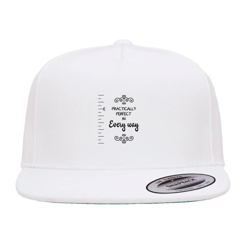 Mary Poppins 5 Panel Snapback Cap | Artistshot