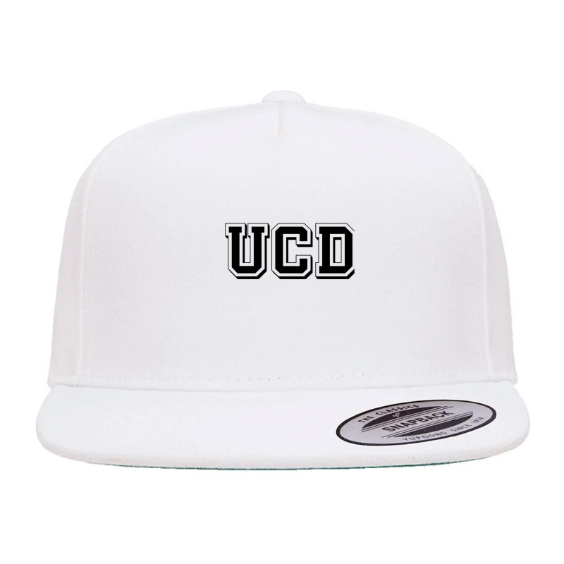 Ucd Black White 5 panel snapback cap by cm-arts | Artistshot