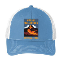 Hawaii Volcanoes National Park Big Island Retro Graphic Pullover Hoodi Pa Trucker Cap | Artistshot