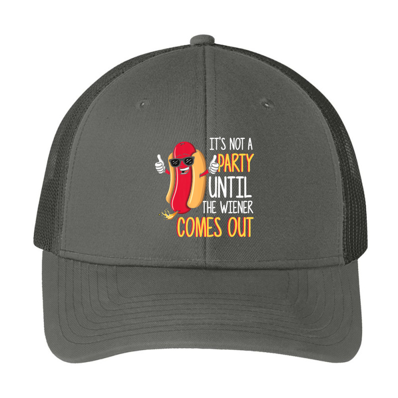 It's Not A Party Until The Wiener Comes Out Hot Dog Pa Trucker Cap by Konlasa6638 | Artistshot