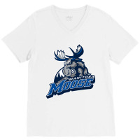 The-manitoba-moose-pen V-neck Tee | Artistshot