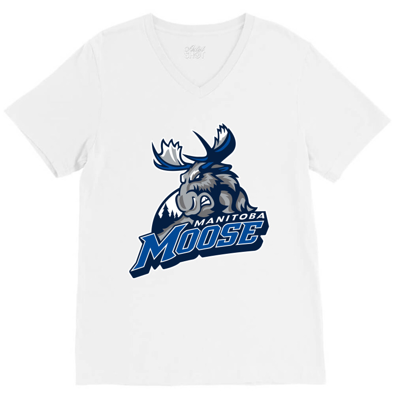 The-manitoba-moose-pen V-Neck Tee by bispo | Artistshot