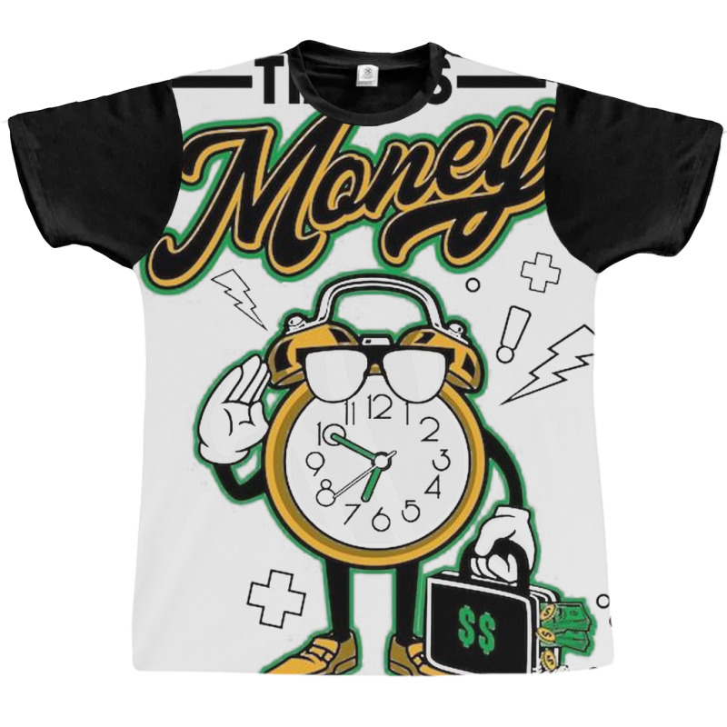 Time Is Money Graphic T-shirt by New Nice Shirt | Artistshot