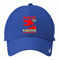 Parkour Adrenaline Addicted Free Running Training Traceurs T Shirt Nike Dri-fit Cap | Artistshot