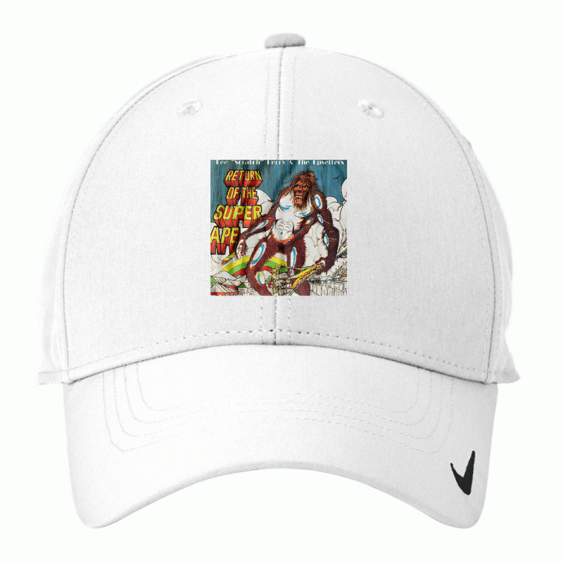 Return Of The Super Ape Lp, Reggae, The Upsetters, Lee Perry, King Kon Nike Dri-fit Cap | Artistshot