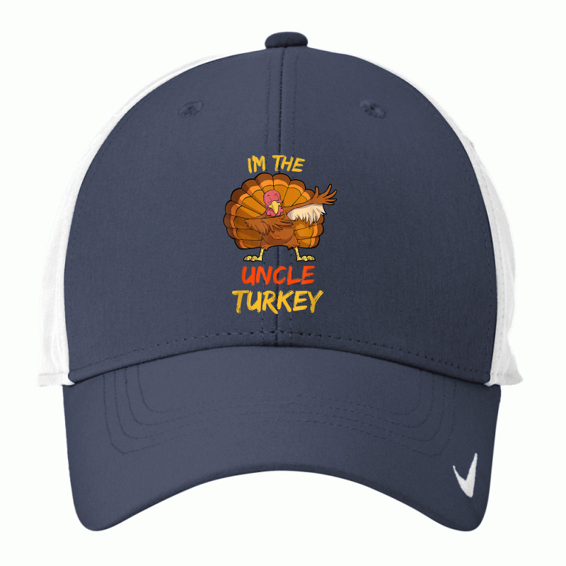 Uncle Turkey Matching Family Group Thanksgiving Party Pajama Nike Dri-fit Cap | Artistshot