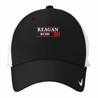 Reagan Bush 1980 Presidential Election T Shirt Nike Dri-fit Cap | Artistshot