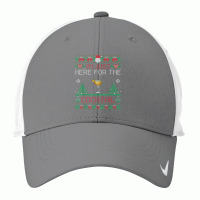 Sidecar Cocktail Christmas Sweater Sidecar Ugly Xmas Nike Dri-fit Cap | Artistshot